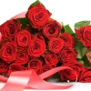 Похоронная корзина из 30 или 50 красных Роз