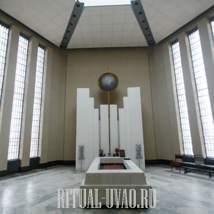Траурный зал Митинского крематория